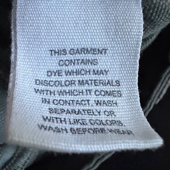 We The Free by Free People Charcoal Gray Flare Pants Size 27 Cotton Wide Leg - Picture 9 of 10